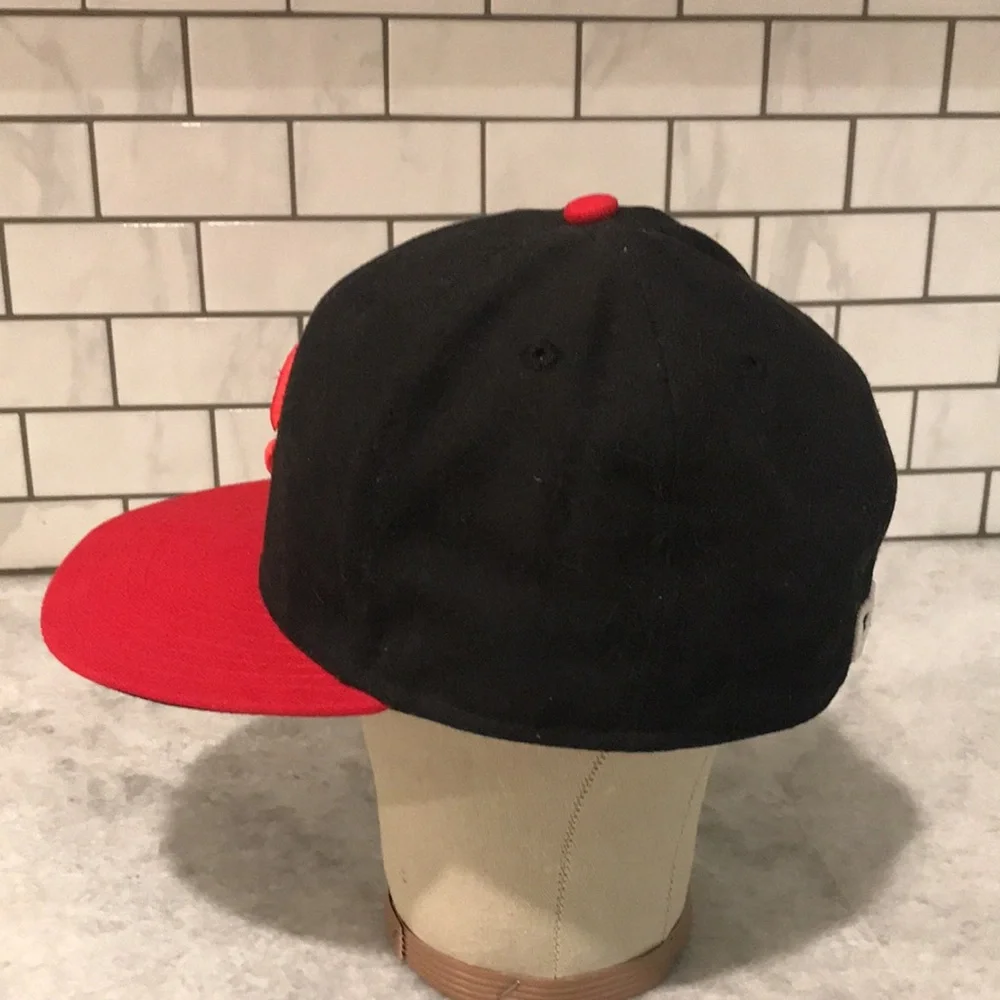 Cincinnati Reds Baseball Cap Mens Black Red New Era Dad Hat‎ Official On Field